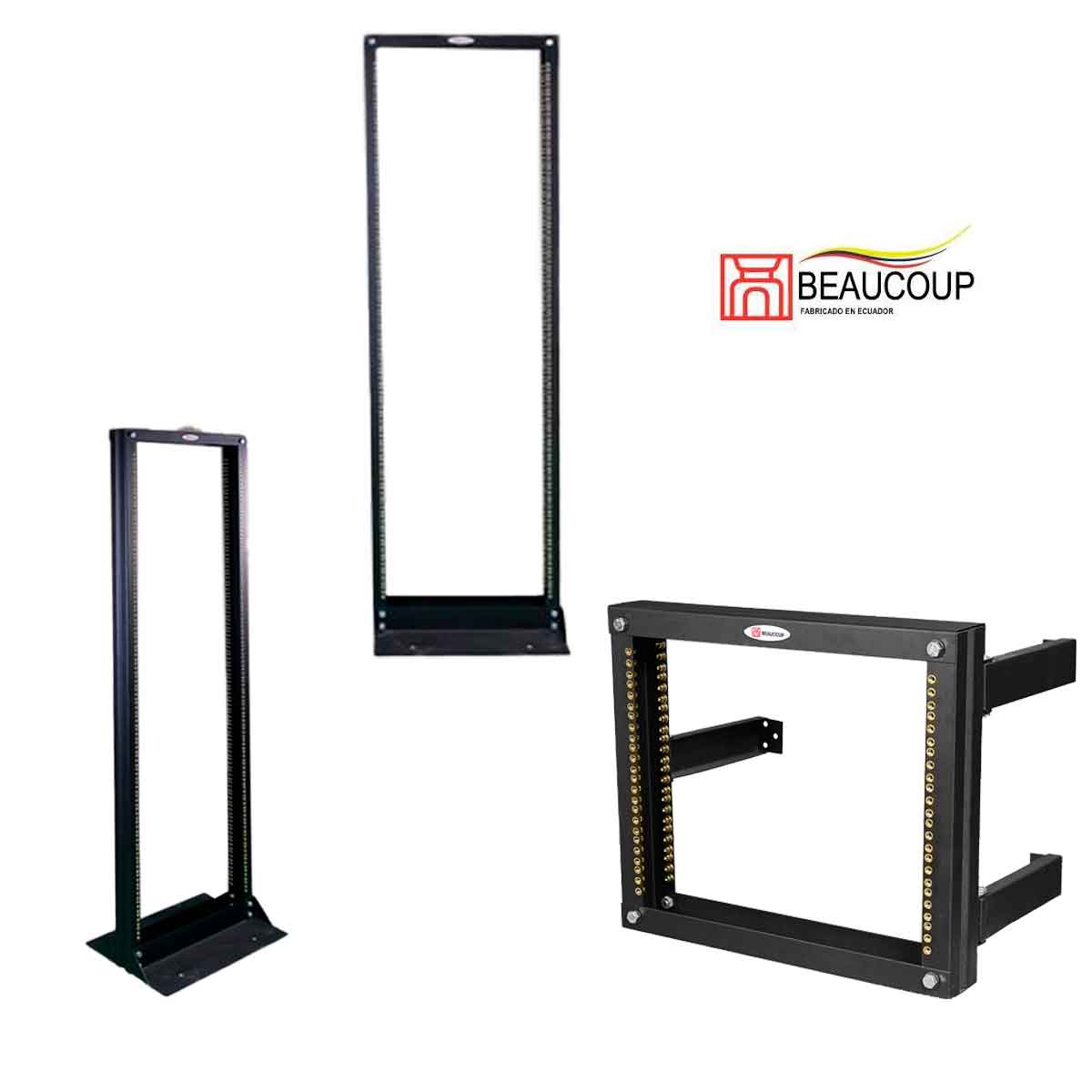 Rack abierto de Pared y de piso Tuerca Encapsulada , Tuerca Remachada