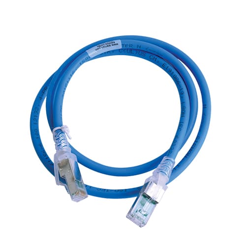 PATCH CORDS, SIEMON, S/FTP, CAT6A, AZUL