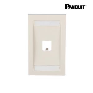 Faceplate de 1 Puerto Panduit Blanco Estilo Mini-Com