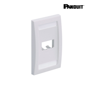 Faceplate de 2 Puertos Panduit Blanco Estilo Mini-Com