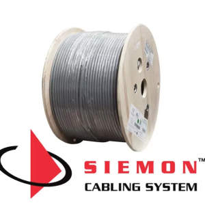 CABLE EXTERIOR, SIEMON, CAT6A BLINDADO NEGRO 305MTR