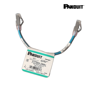 Patch Cord Cat6A Blindado, 28AWG CM/LSZH, BLUE, 0.2mtr Panduit