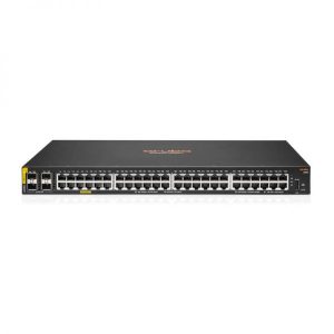 Switch PoE de 48 Puertos Gigabit – HPE Aruba 6100 – 4 Puertos SFP+ – 370W