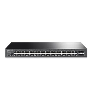 Switch administrado JetStream de 48 puertos Gigabit L2 con 4 ranuras SFP